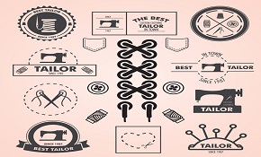 Sewing theme labels Sewing theme labels